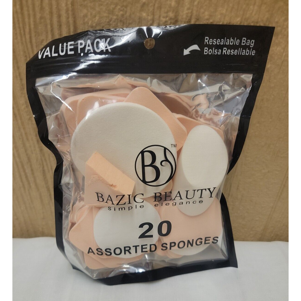 Bazic Beauty Simple Elegance Assorted Makeup Sponges